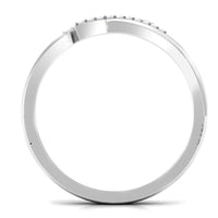 Round Diamond Three Stone Promise Ring