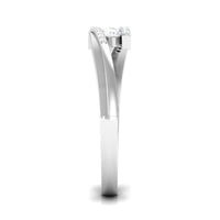 Round Diamond Three Stone Promise Ring