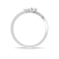 Natural Diamond 3 Stone Proposal Ring for Valentines