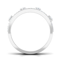 Designer Diamond Wedding Band with Certificate