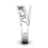 Designer Diamond Wedding Band with Certificate