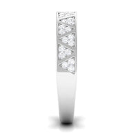 Certified Natural Diamond Wedding Band Ring for Women
