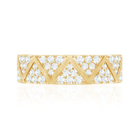 Certified Diamond Designer Wedding Band Ring