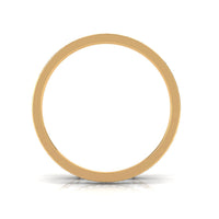 Baguette Cut Cubic Zirconia Wide Wedding Band