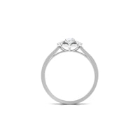 1.25 CT Vintage Inspired Zircon Flower Engagement Ring