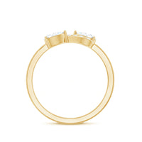 Brilliant Cut Moissanite Infinity Promise Ring for Her