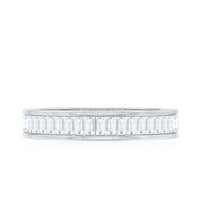 Baguette Cut Diamond Eternity Band in Channel Setting