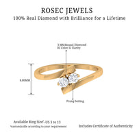 Diamond Toi Et Moi Ring For Her