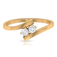 Diamond Toi Et Moi Ring For Her