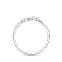 Natural Diamond Butterfly Ring with Certificate