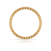 Natural Baguette Diamond Eternity Wedding Band