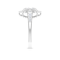Diamond Vintage Illusion Engagement Ring
