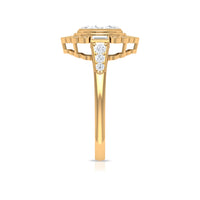 Diamond Vintage Illusion Engagement Ring