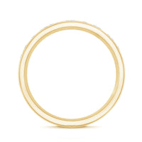 Lab Grown Diamond Wide Wedding Band With Certificate