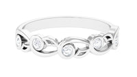 Contemporary Diamond Band Ring for Women