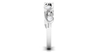 Contemporary Diamond Band Ring for Women