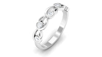 Contemporary Diamond Band Ring for Women