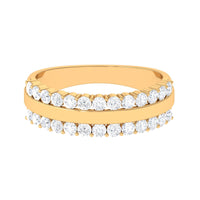 Certified Real Diamond Wedding Band Ring for Women