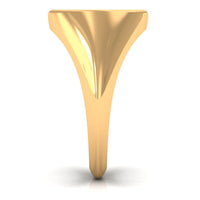 Cubic Zirconia Aries Zodiac Signet Ring