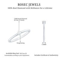 Diamond Promise Ring For Her