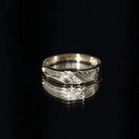 Certified diamond three-stone men's ring by Rosec Jewels, featuring a sleek band with three sparkling diamonds and white metal finish.