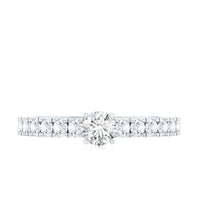 Natural Diamond Promise Ring for Engagement