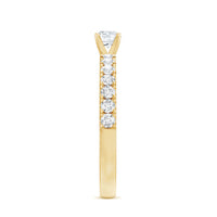 Natural Diamond Promise Ring for Engagement