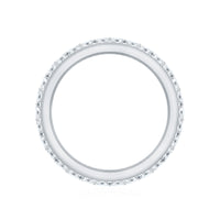 Certified Marquise Moissanite Wedding Band