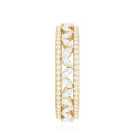 Certified Marquise Moissanite Wedding Band