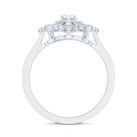 Vintage Looking Diamond Engagement Ring for Women