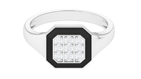 Vintage Style Diamond Engagement Ring for Men