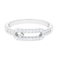 Contemporary Natural Diamond Ring for Women