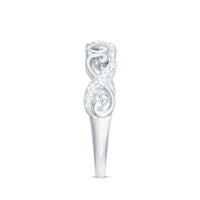 Certified Diamond Infinity Band Ring