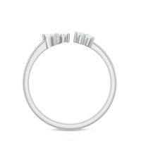 Certified Natural Diamond Cuff Ring for Women