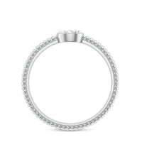 Illusion Set Diamond Promise Ring