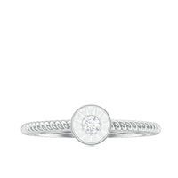 Illusion Set Diamond Promise Ring