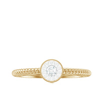 Illusion Set Diamond Promise Ring