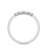 Natural Diamond Cluster Promise Ring for Women