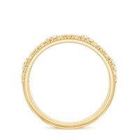Vintage Looking Diamond Band Ring for Women