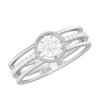 Certified Natural Diamond Engagement Ring for Women