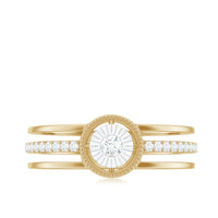 Certified Natural Diamond Engagement Ring for Women