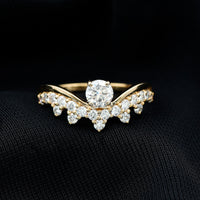 Certified Lab Grown Diamond Designer Engagement Ring