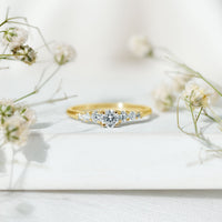 Certified Lab Grown Diamond Classic Solitaire Engagement Ring