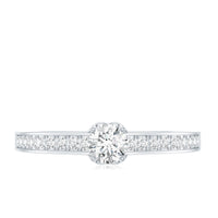 Certified Lab Grown Diamond Minimalistic Engagement Ring