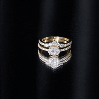 Certified 5X7 MM Lab Grown Diamond Engagement Ring Enhancer