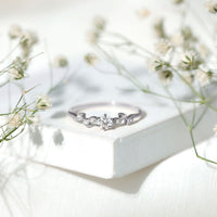 Certified Lab Grown Diamond Minimalist Promise Ring