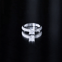 Certified Lab Grown Diamond 5 MM Princess Cut Engagement Ring For Women