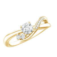 Certified 5 MM Lab Grown Diamond Proposal Ring For Women