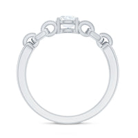 Certified 5 MM Lab Grown Diamond Promise Ring For Her