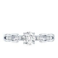 Certified 5 MM Lab Grown Diamond Promise Ring For Her